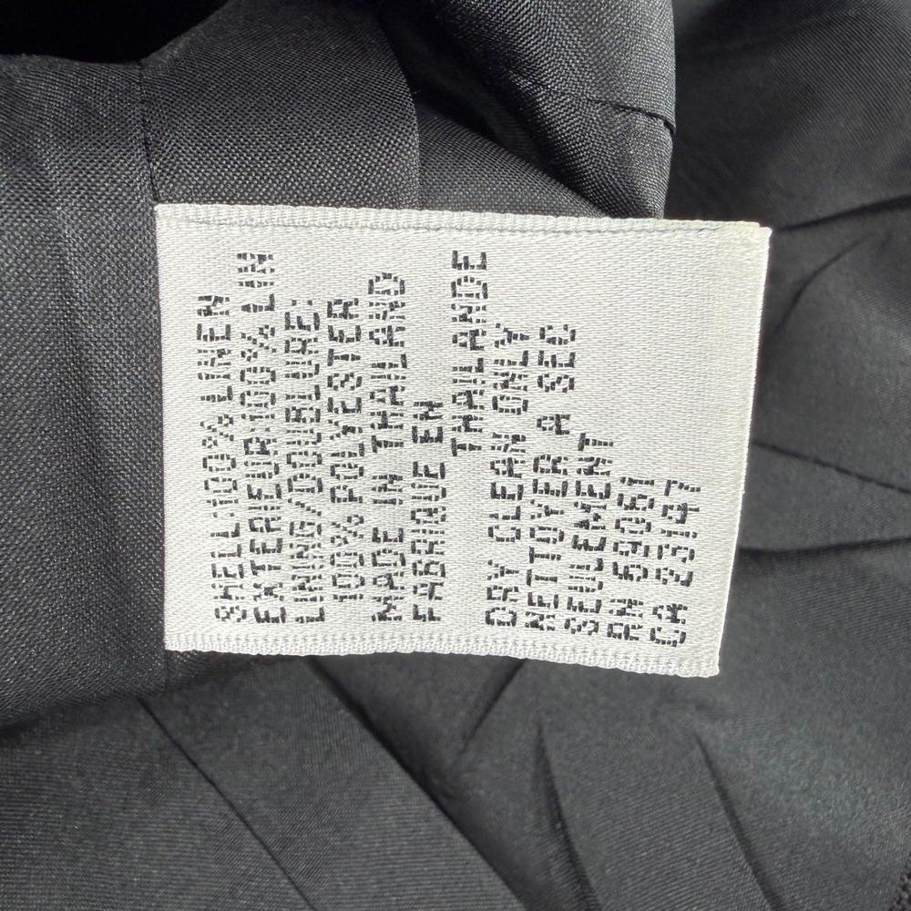 Talbots Black Short Sleeve Blazer Jacket Women Size 6 Linen Blend Professional - Picture 5 of 5